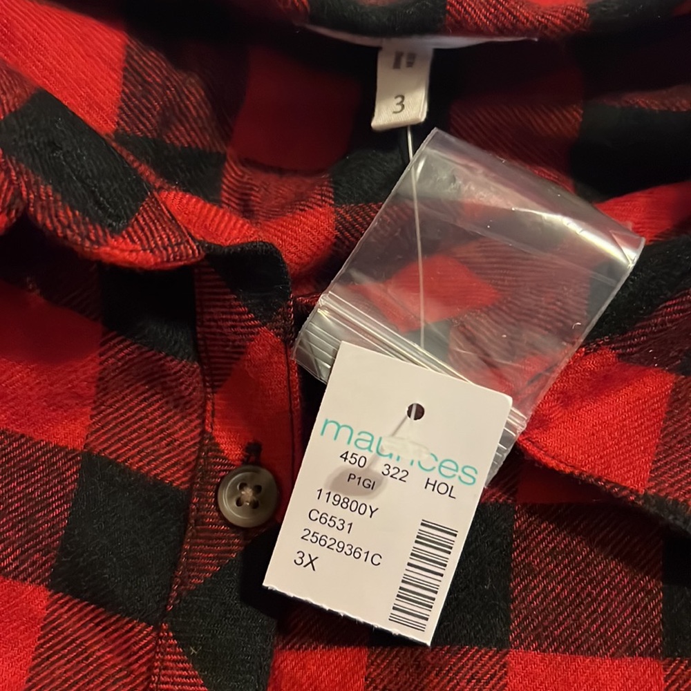 Red/black Flannel - Picture 5 of 6